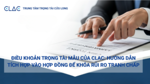 điều khoản trọng tài