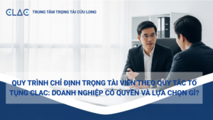 chỉ định trọng tài viên